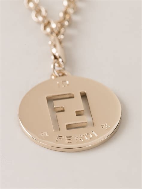 women's fendi necklace|fendi necklace price.